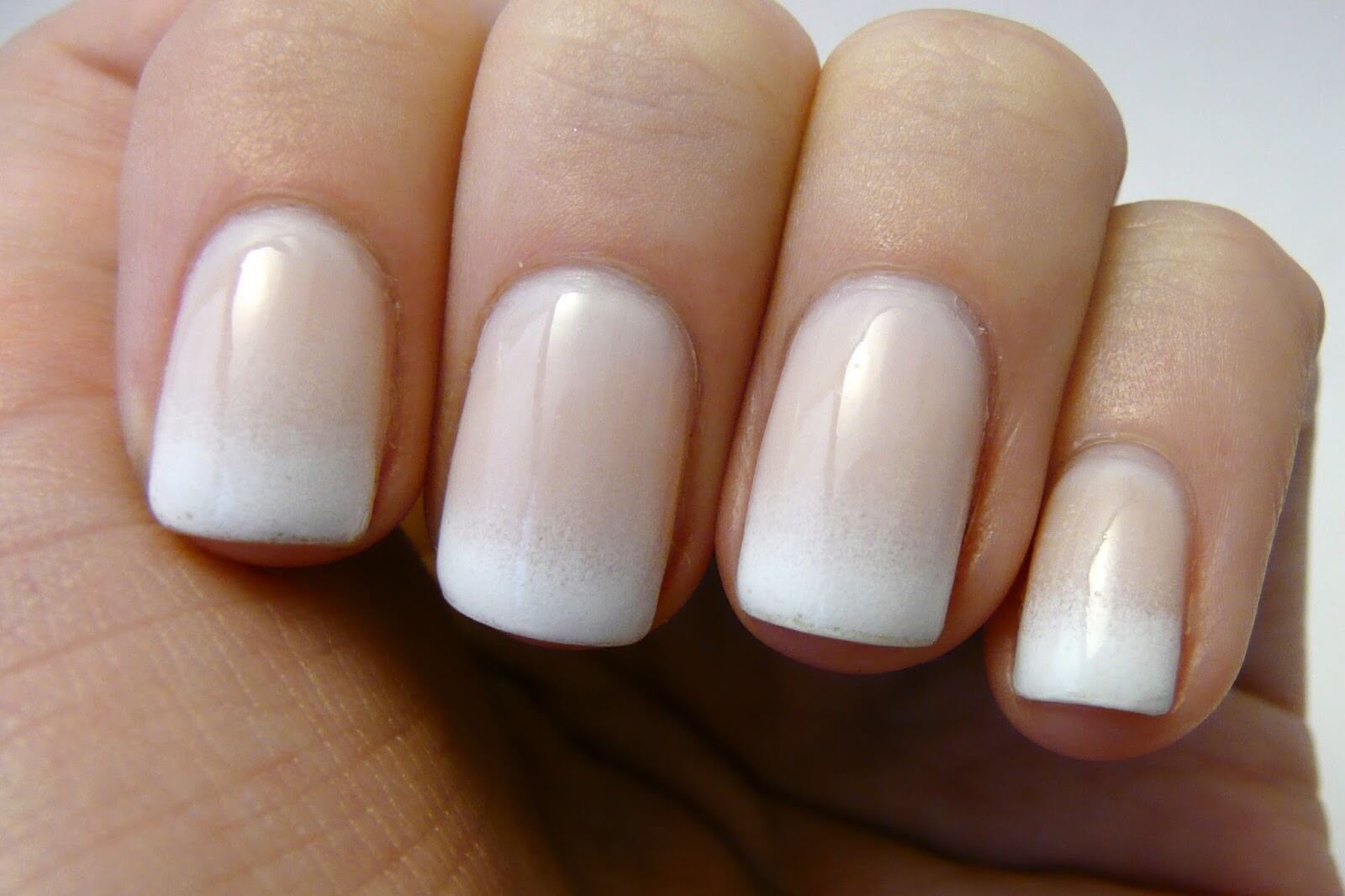 white french nails designs