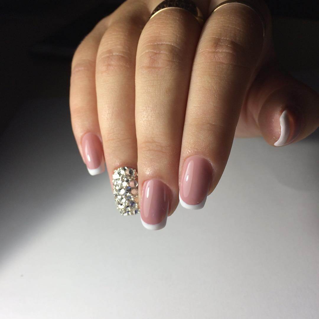 beautiful french nails designs