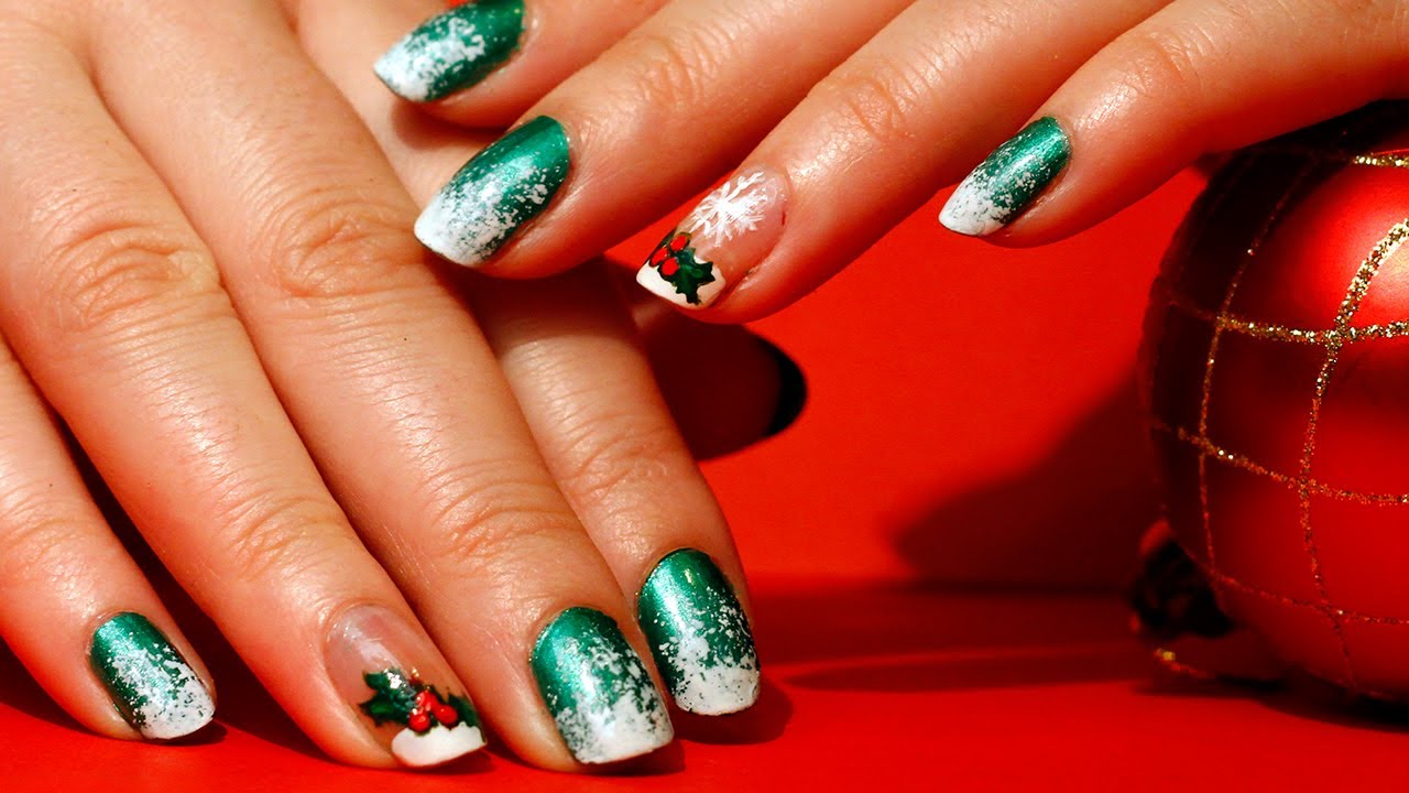 Christmas Nail Art Designs Ideas: Easy Holiday Manicures