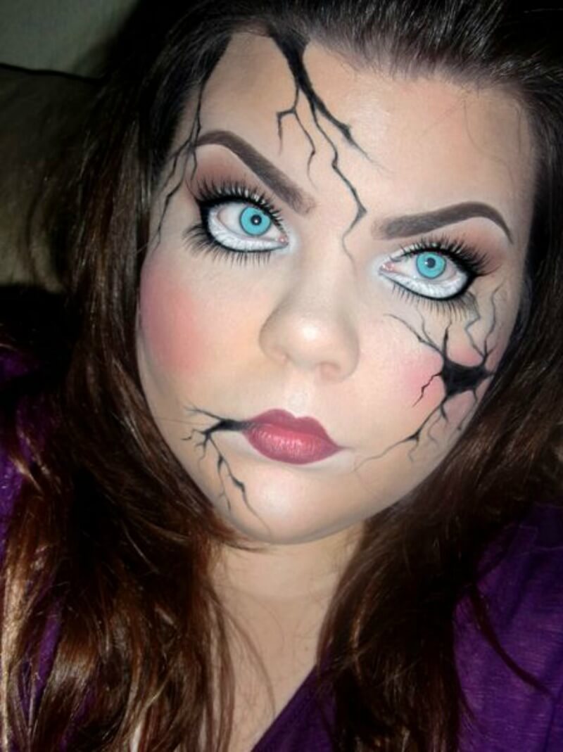 50 Brilliant Halloween Makeup Ideas to Try in 2023 | Fashionterest