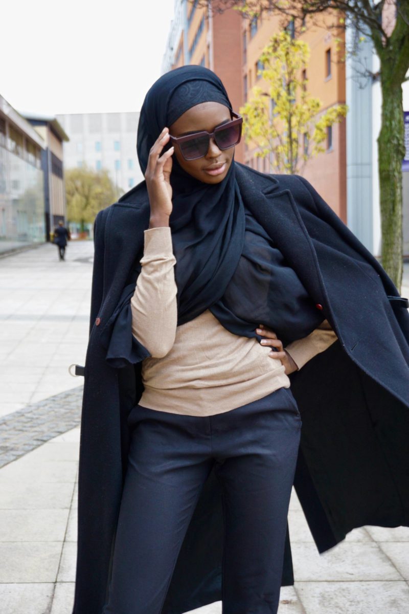 Feminine Long Sleeves hijab outfit ideas