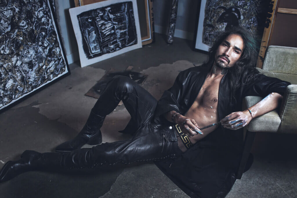 Willy Cartier: male models with long hair