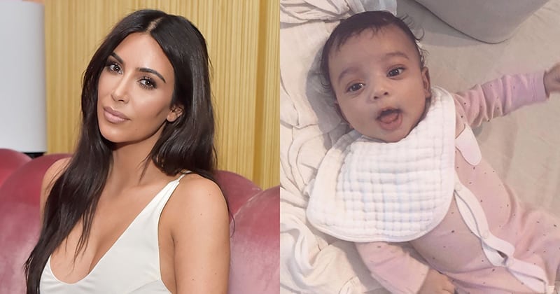 Kim Kardashian new baby photo