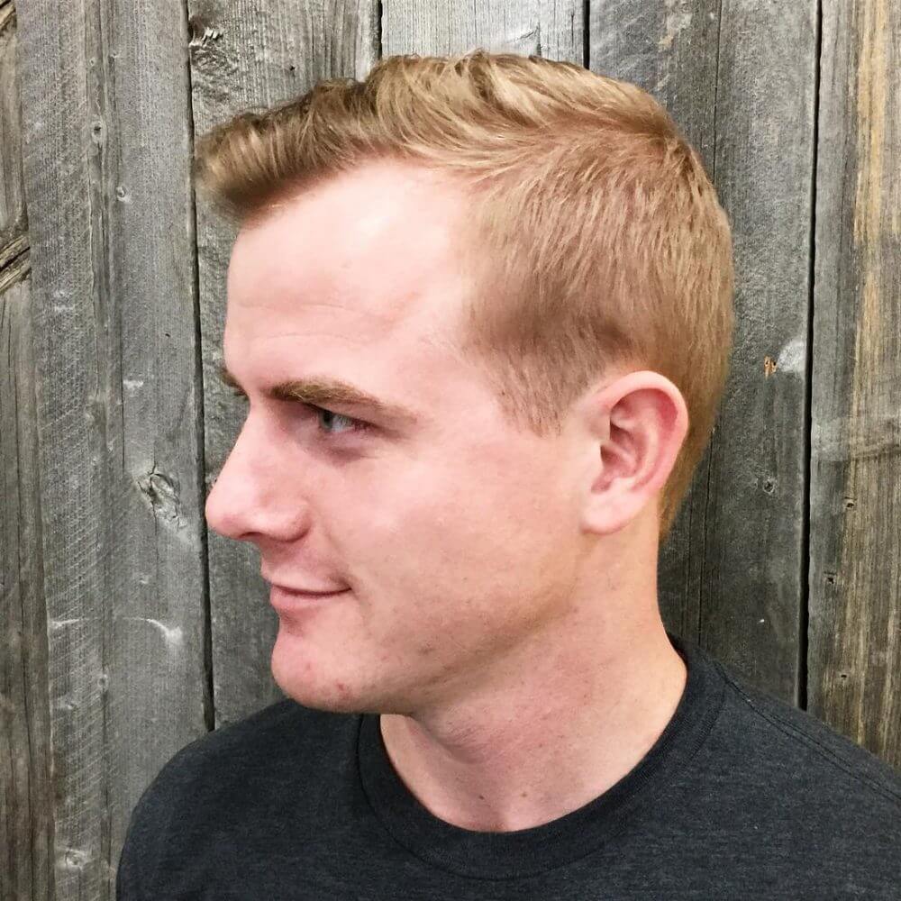 25 Big Forehead Hairstyles For Men - Mens Haircuts