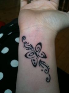 Female Wrist Tattoos Design