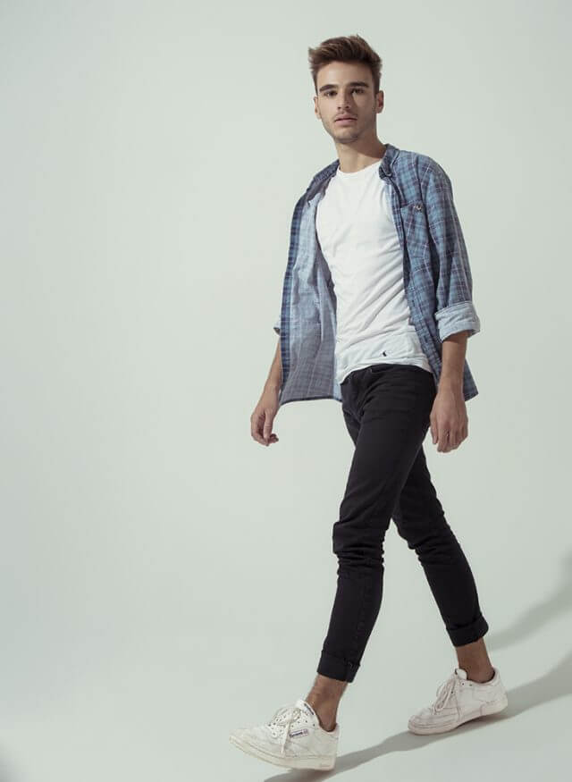 model poses
