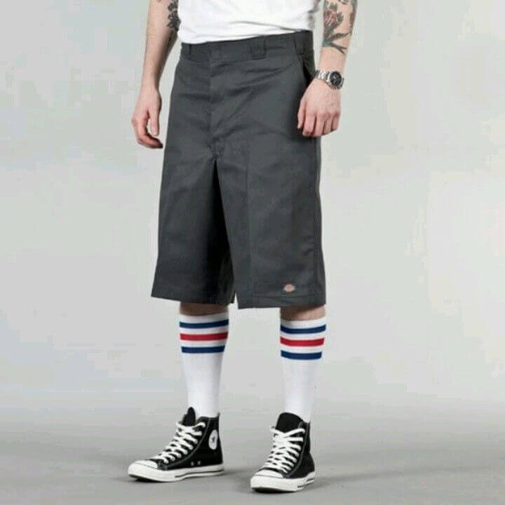 Long Below Knee Length Shorts With High Boats