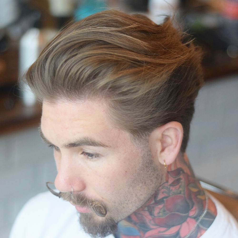 wavy hairstyles men