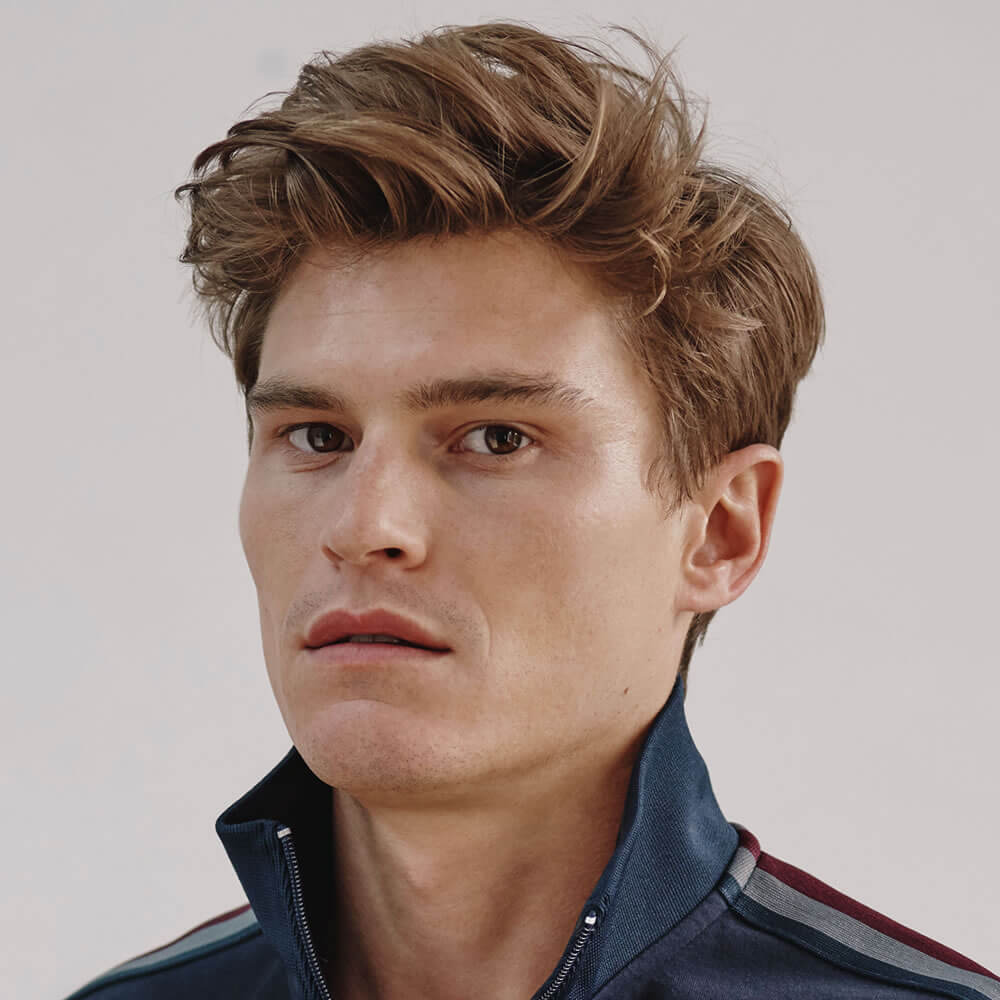 wavy hairstyles men