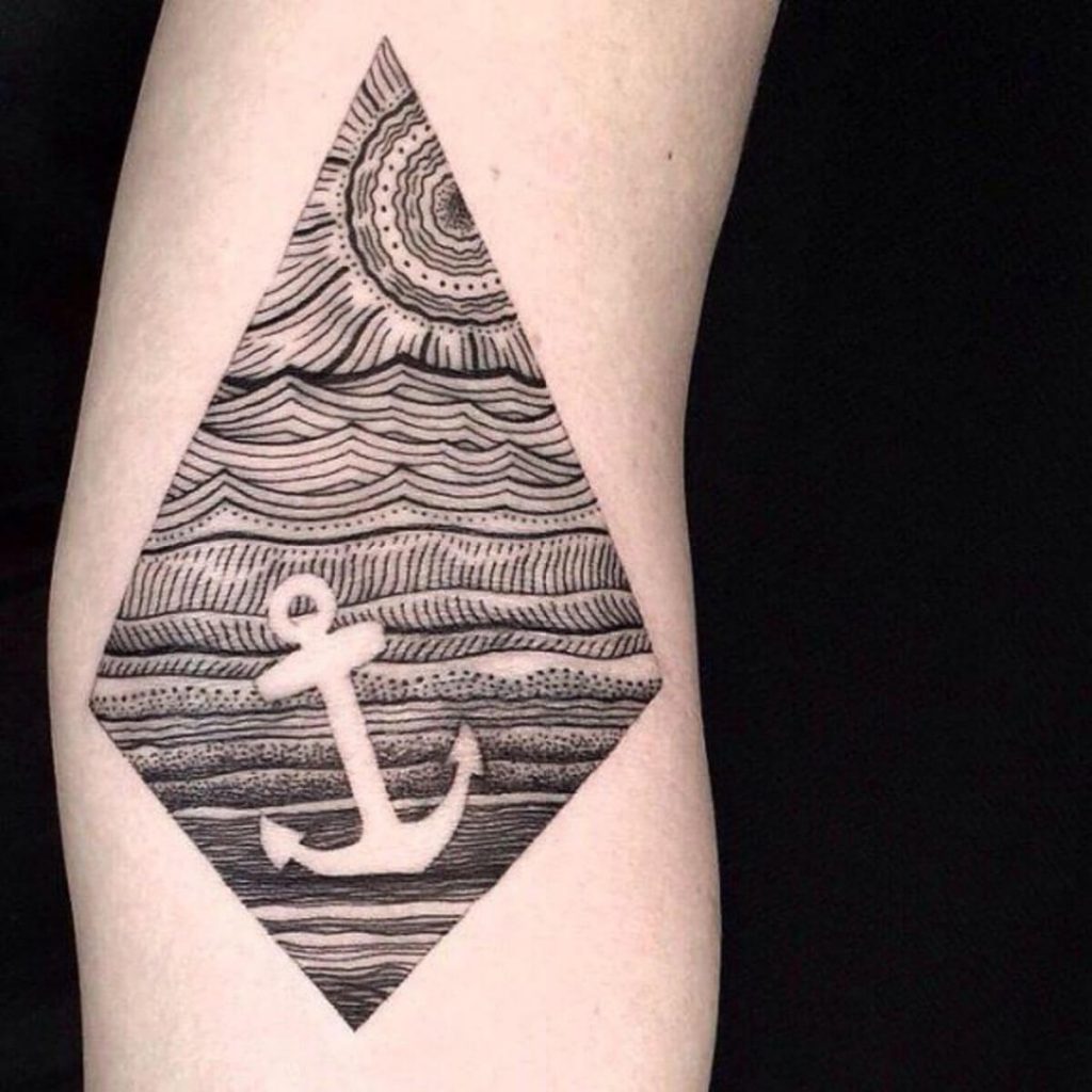 Negative Space Tattoo Discover 50 Most Amazing Black and White Tattoos