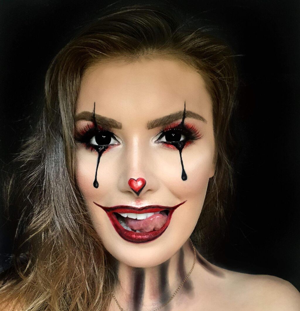 how to do clown makeup