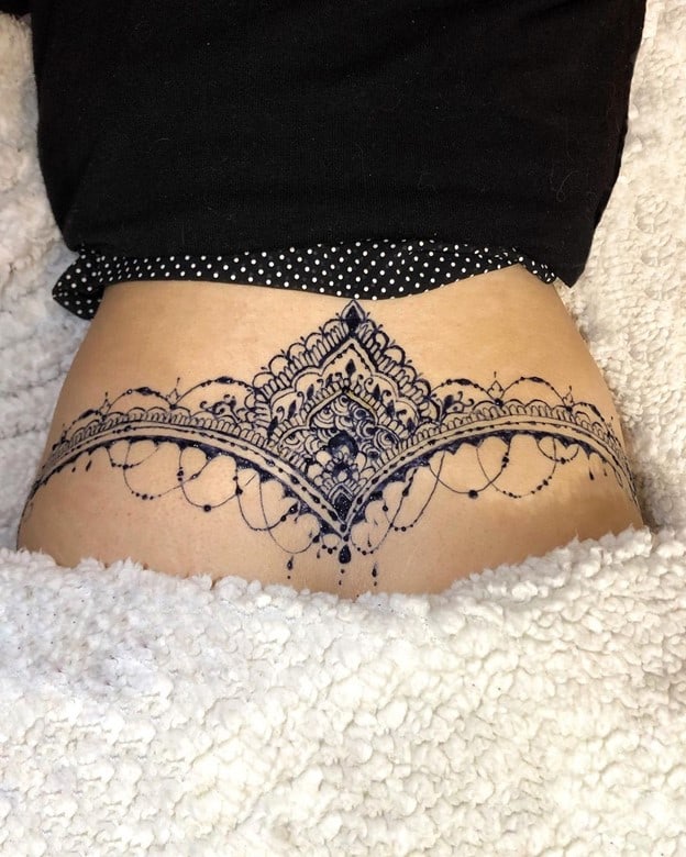 back tattoos for women