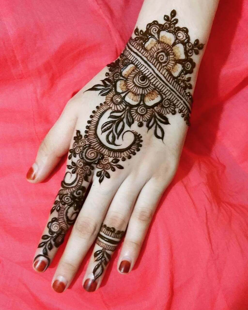 Bridal-hand-mehndi-design-13 - Mehndi Designs