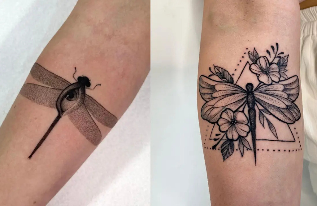 Artistic Dragonfly Tattoo Ideas & Meaning - Tattoo Glee