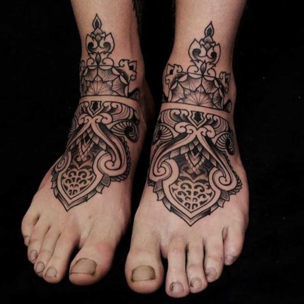 foot tattoos for women