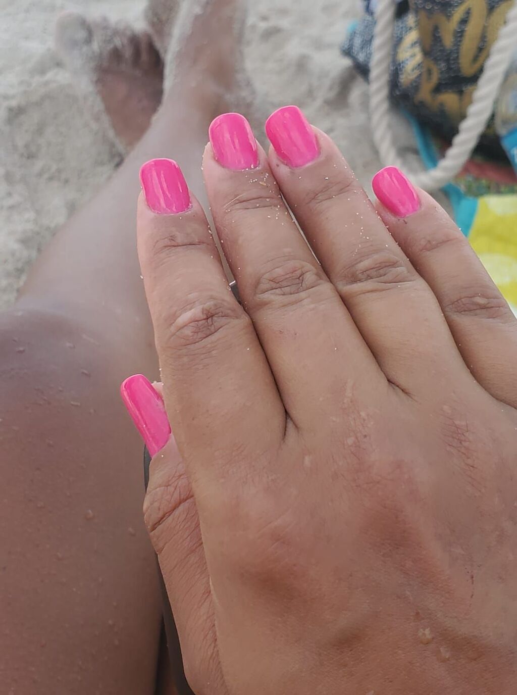 beach color nails 2022