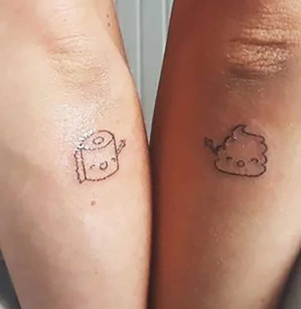 friendship tattoos for 2