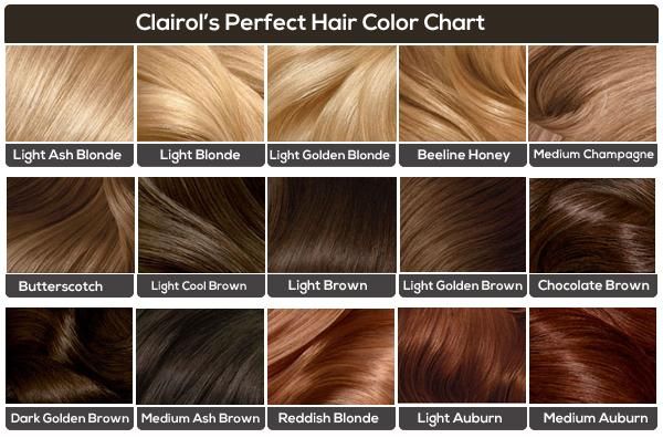 Hair Color Chart A Complete Hair Color Guide To Change Your Outlook   Hair Color Chart 6 