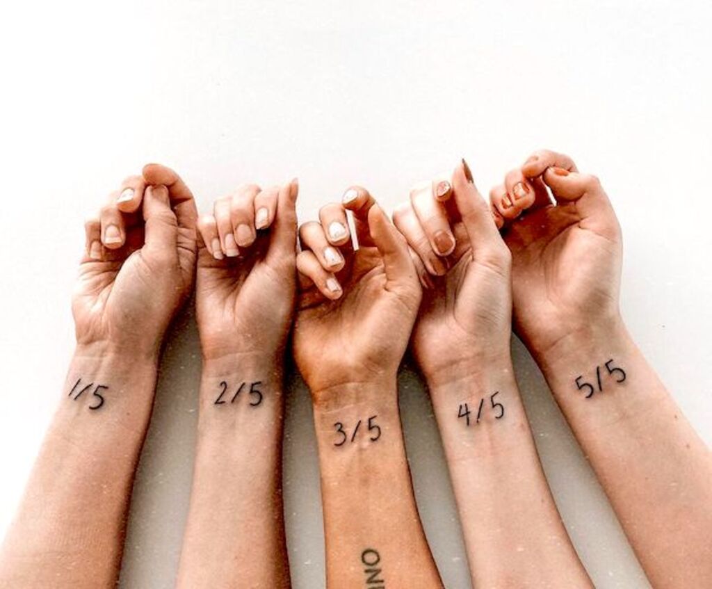 Best Friend Tattoos 110 Super Cute Designs for BFFs