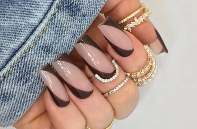 Neutral Brown Nail Art Inspiration - wide 7