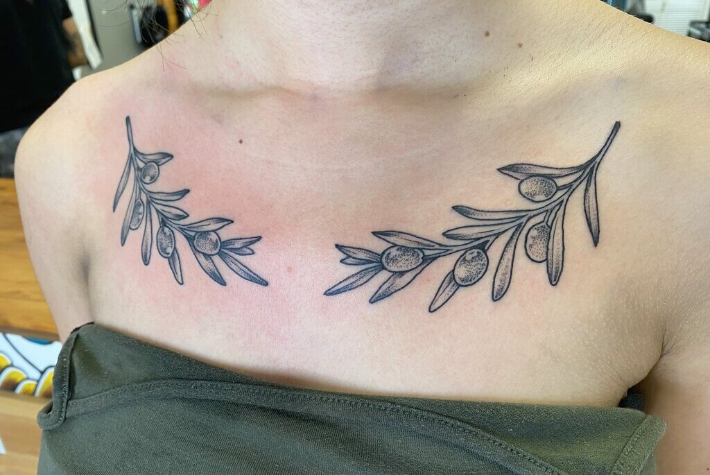 Olive Branches Tattoo