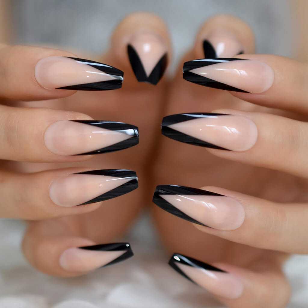 black french tip