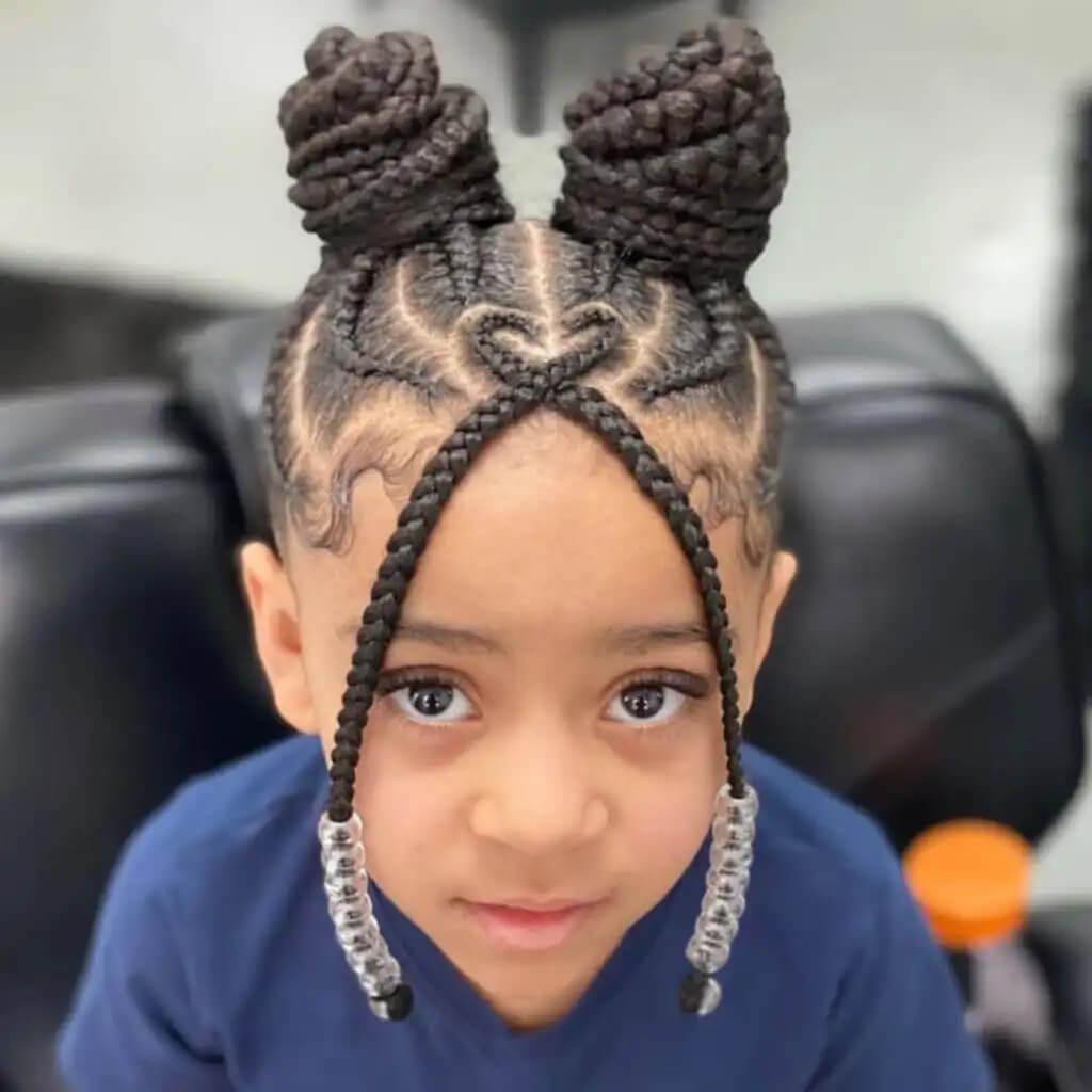 Kiddies Braid Hairstyles: 30+ Best Braid Styles for Girls | Fashionterest