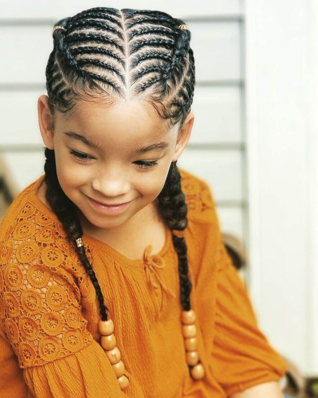 Braid Hairstyles for Kids on Both Sides