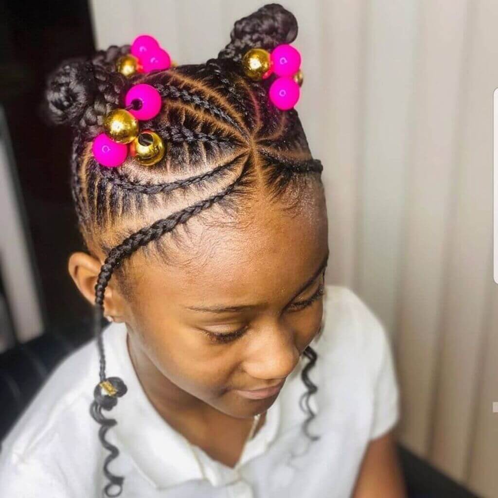 Little Black girls' 40+ Braided Hairstyles