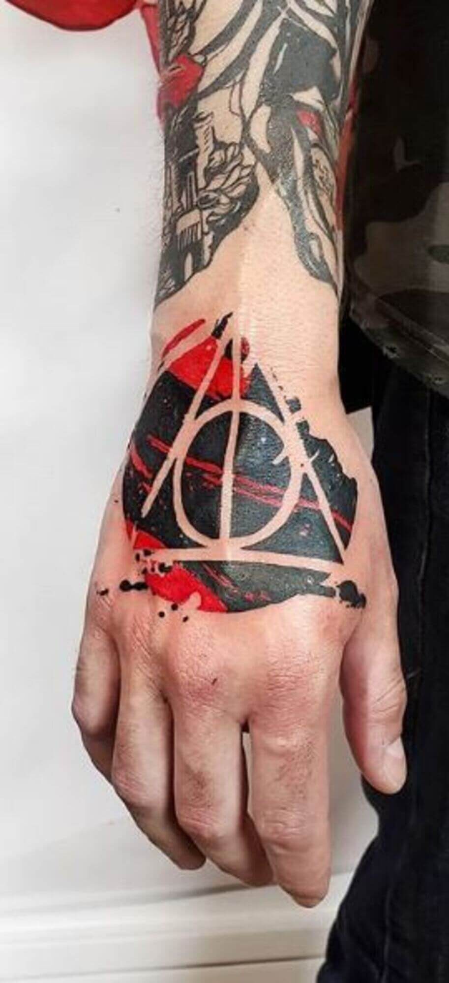 Tatuagem Relíquias da Morte