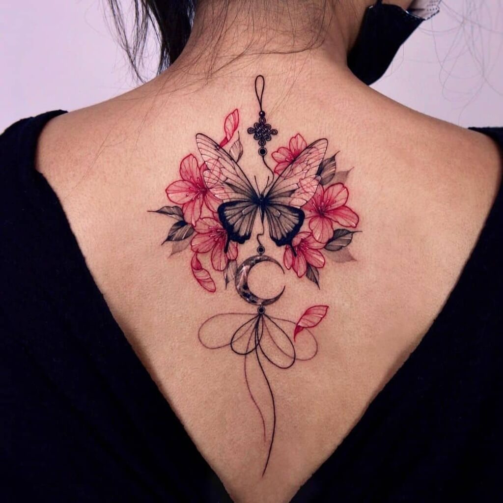 24 Fascinating Cherry Blossom Tattoo Designs For 2021  The XO Factor