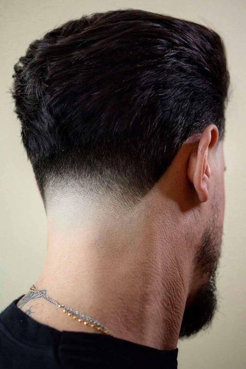 low fade haircut men