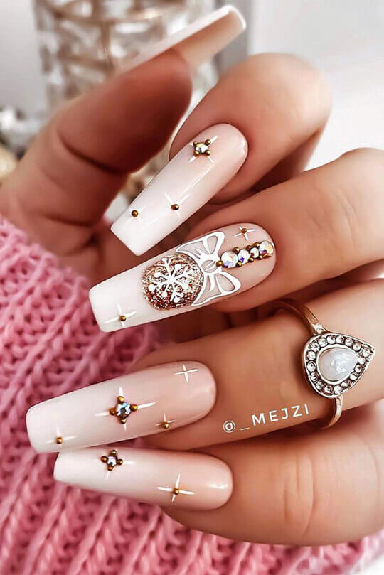 christmas nail art