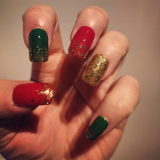 christmas nail designs