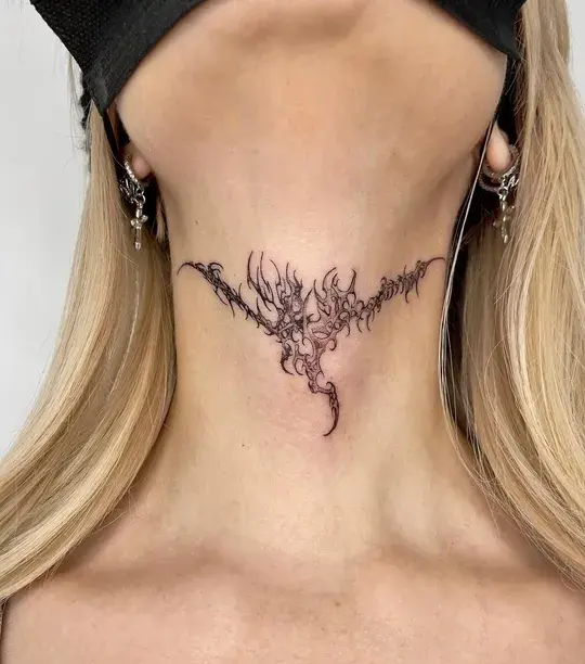do neck tattoos hurt