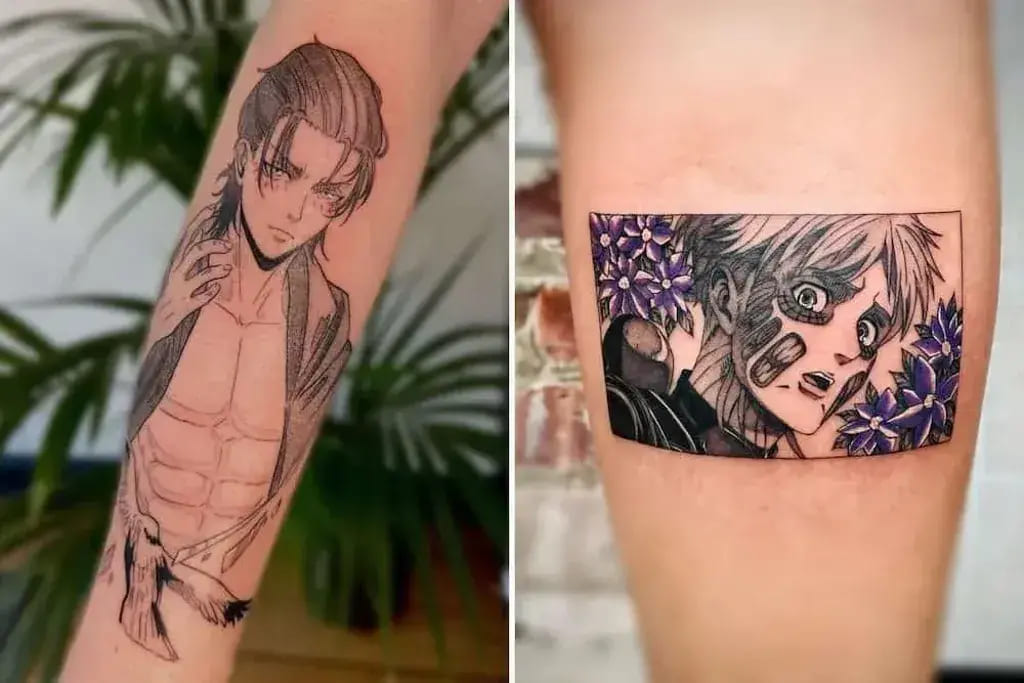 Awesome Anime tattoos done by @raul_de_la_o_tattoo To submit your work use  the tag #animemasterink And don't forget to share our page… | Instagram
