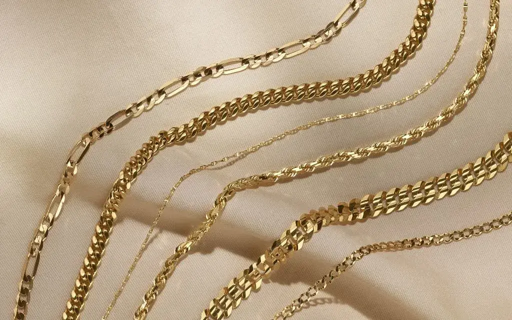 different types of necklace chains