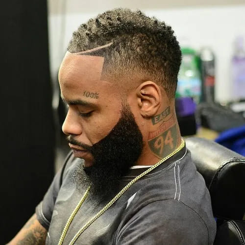 Stylish Fade Haircuts For Black Men 40 