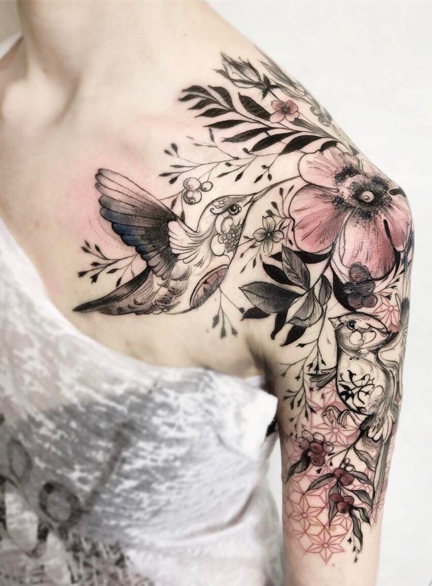 Top 20+ Classy Girly Half Sleeve Tattoo Ideas for Females
