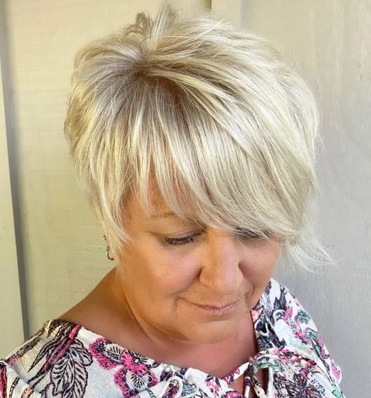 short haircuts for women over 60