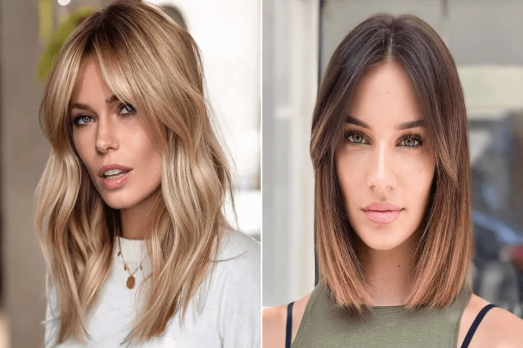 12 Best Curtain Bangs Hairstyle Ideas Trending Now