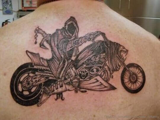  Grim Repear Harley-Davidson Tattoos