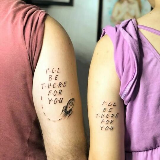 I’ll Be There For You Tattoos