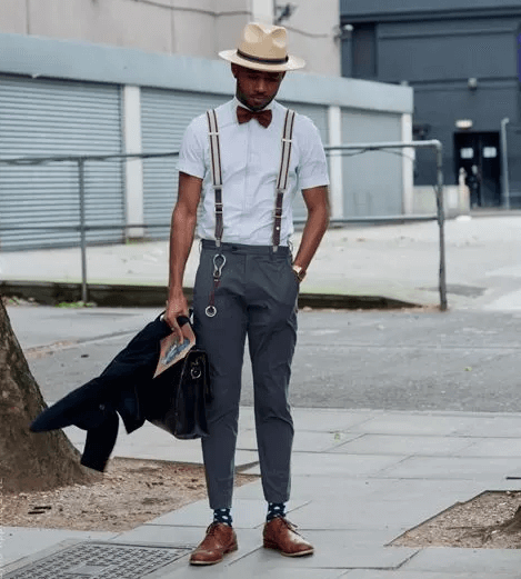 Wear Suspenders and a Bow Tie that Matches