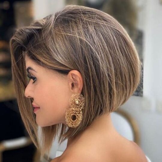 stacked bob