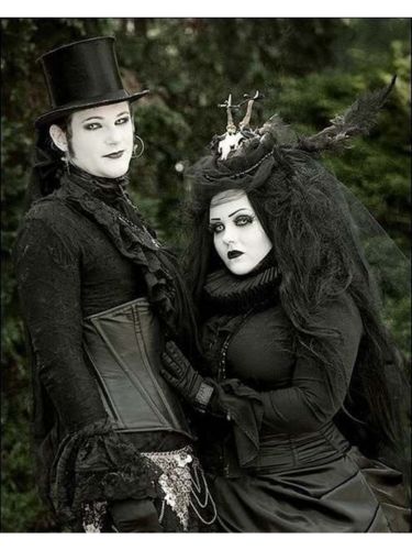 All-Black Couple Halloween Costume